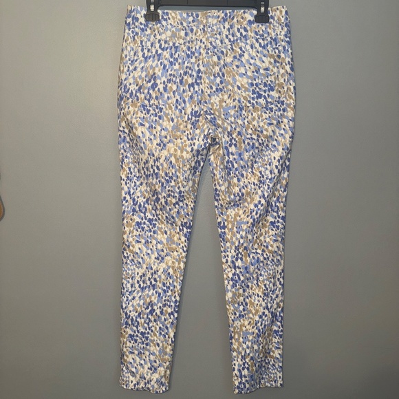 EUC J. McLaughlin Lexi Watercolor Dot Print Jeans Size 10 - Picture 5 of 6